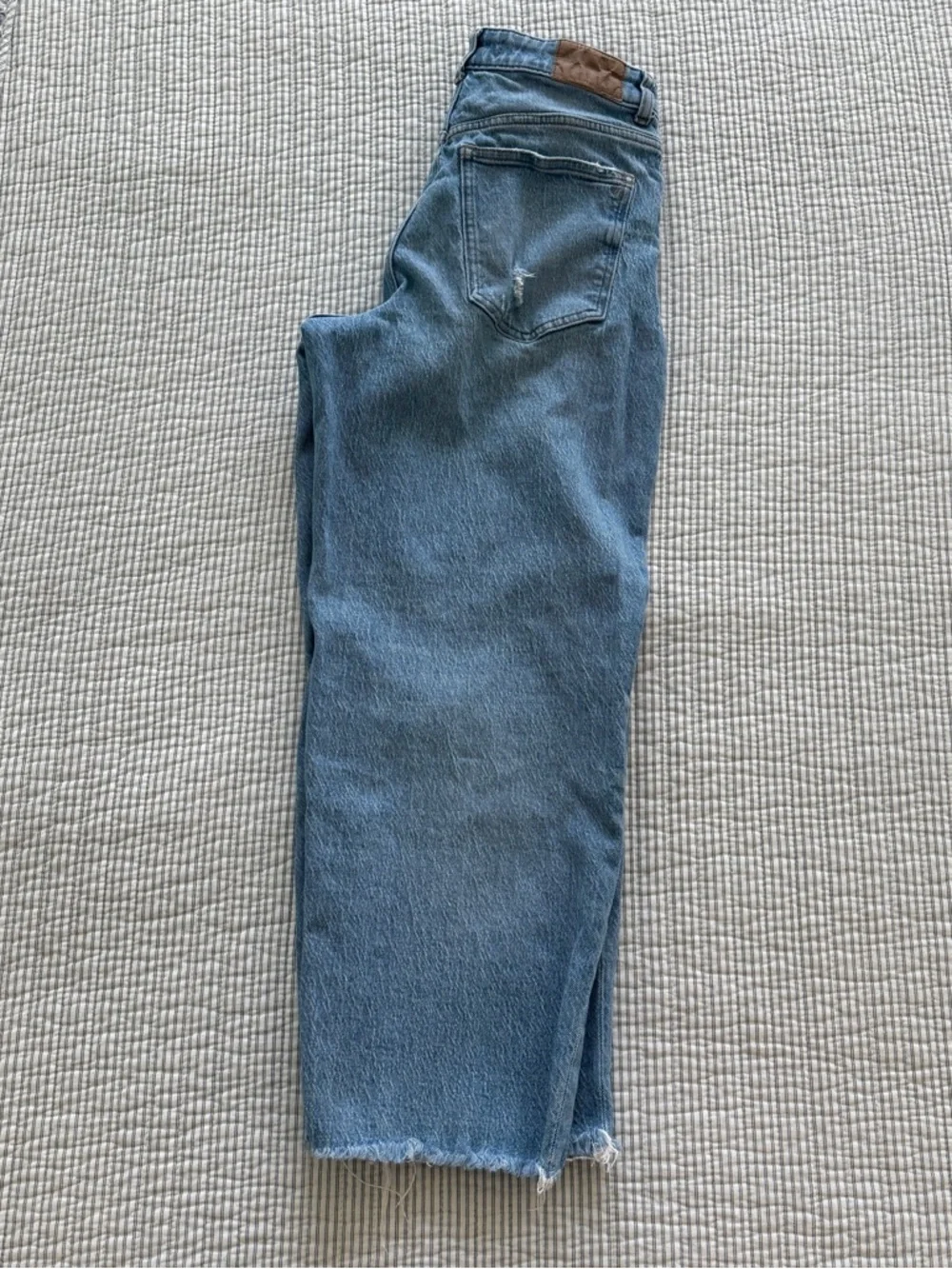 Madewell Curvy Perfect Vintage Wide-Leg Crop Jean Hallstead Wash - Picture 9 of 13